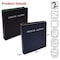 Better Office Products 2-Ring Mini Hard Cover Photo Binder, Holds 36-4x6 Photos W/Clear Heavyweight Pocket Sleeves, 2PK 32110 - alternate 3